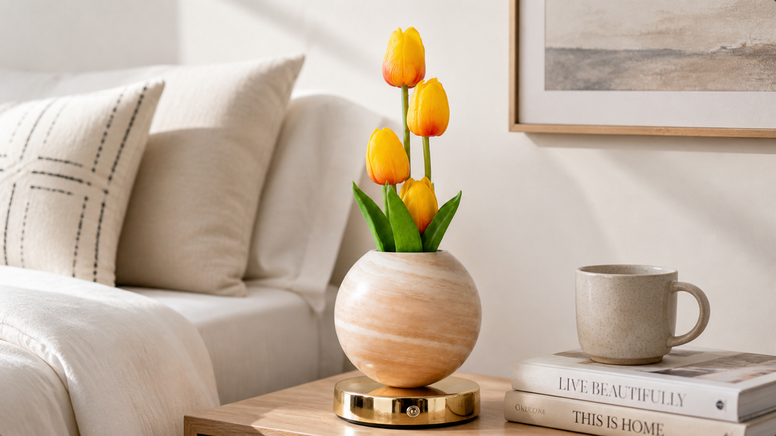 Cómo Crear un Hogar Acogedor con Luz Cálida, Flores y Pequeños Detalles