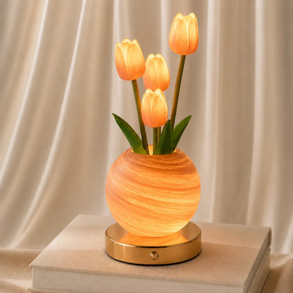 Lámpara LED de Tulipanes