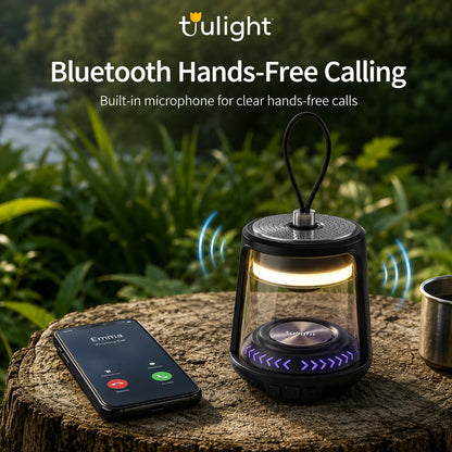 Rhythm Light Speaker - Bluetooth Speaker with Sync Sound & Light | Peakzooc CyberPulse