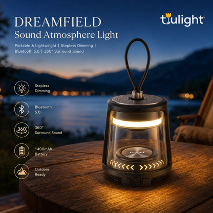 Rhythm Light Speaker - Bluetooth Speaker with Sync Sound & Light | Peakzooc CyberPulse