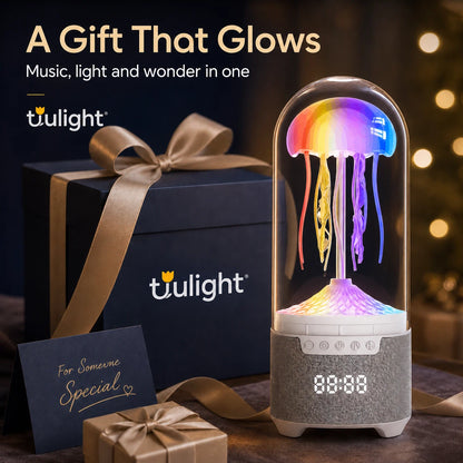 Colorful Jellyfish Mood Lamp Wireless Bluetooth Speaker