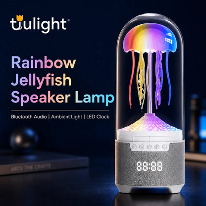Colorful Jellyfish Mood Lamp Wireless Bluetooth Speaker
