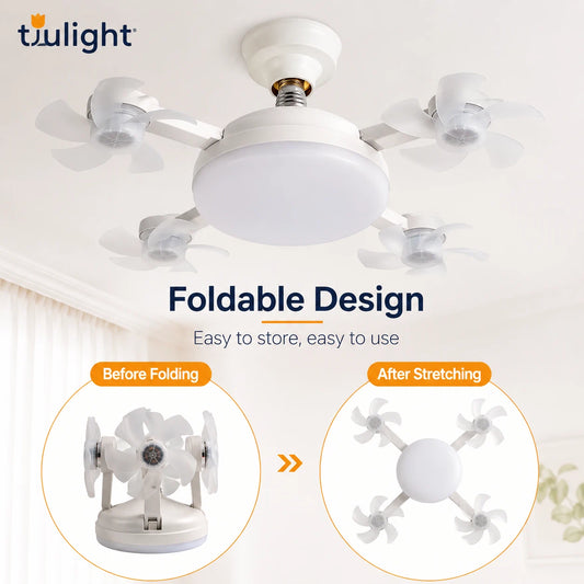 Drone Fan Light – Ceiling Mounted Cooling and Lighting Solution