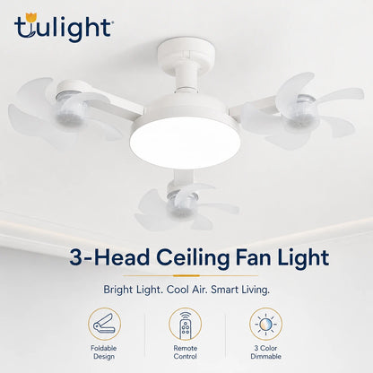 Drone Fan Light – Ceiling Mounted Cooling and Lighting Solution