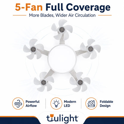 Drone Fan Light – Ceiling Mounted Cooling and Lighting Solution